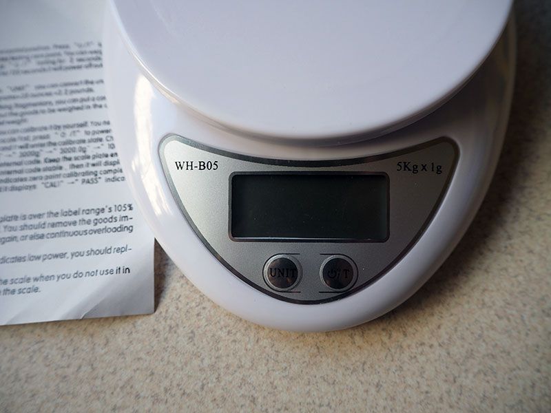 Кухонные весы для кухни цифровые электронные WH-B05 от 1г до 5000г