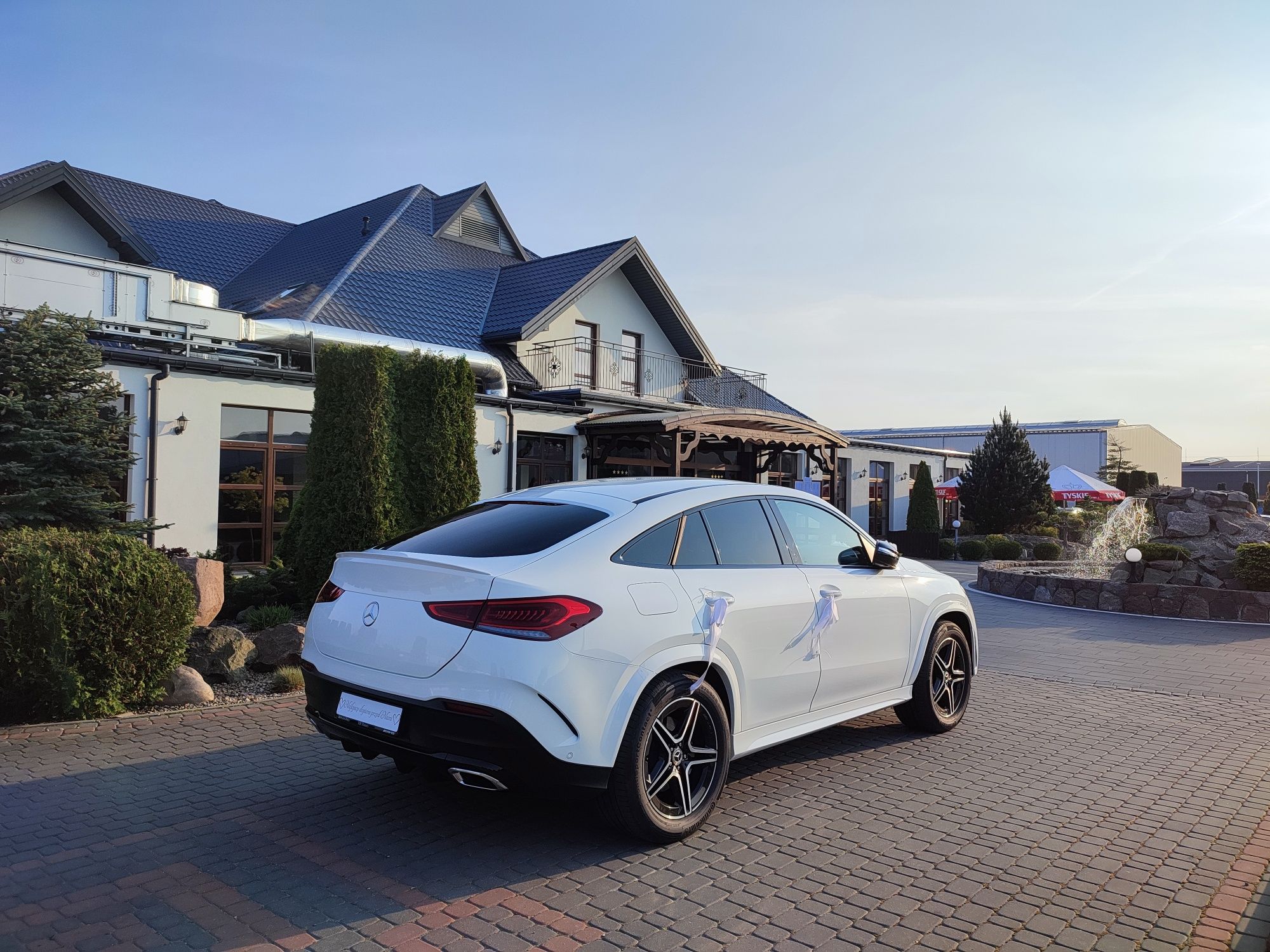 Auto do ślubu Mercedes-Benz GLE Coupe AMG