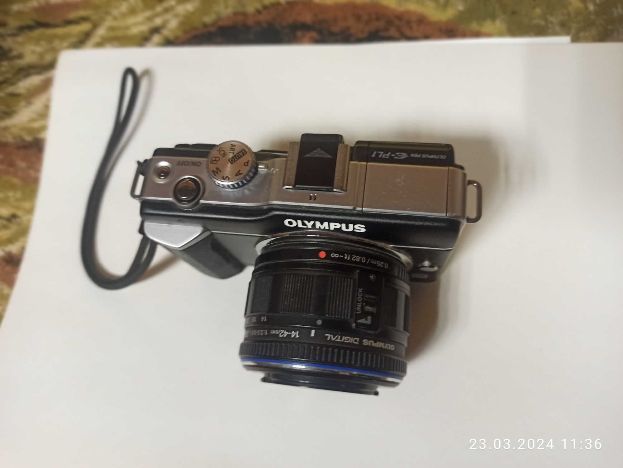 Фотоаппарат Olympus pen e-pl 1