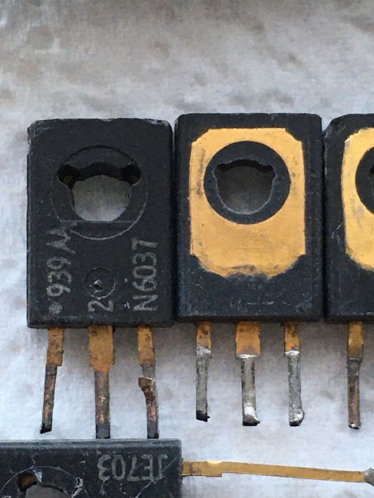 Імпортні транзистори 70х 90х років