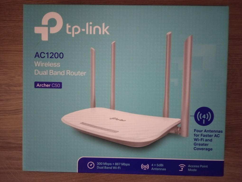 Router wifi TP link (jak nowy)