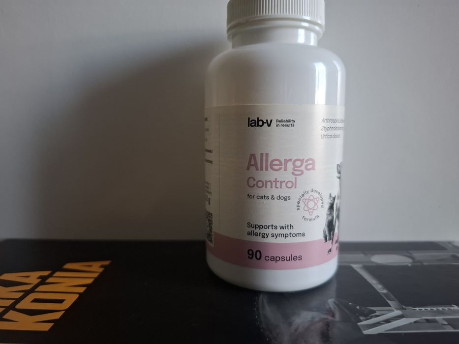 Tabletki dla psa i kota na alergie Lab-V 50szt.