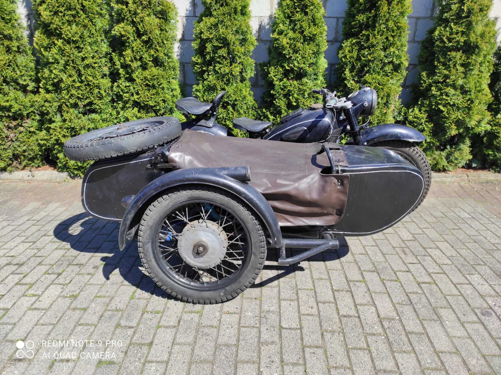 K-750 pierszy model 1959r oryginał M72 URAL DNIEPR