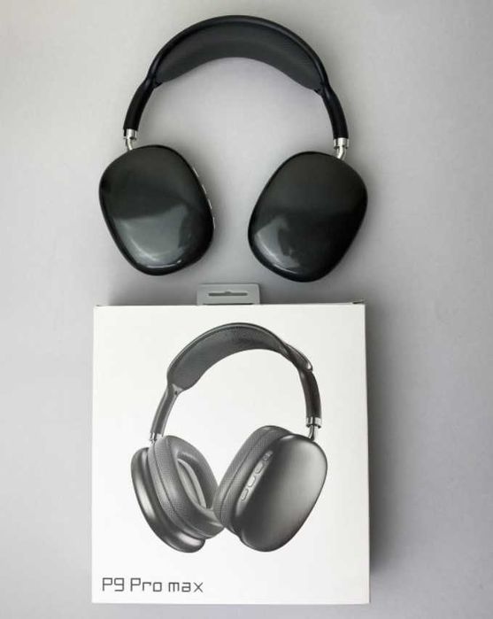 Бездротові навушники P9 Pro Max | Наушники беспроводные Сірі / Чорні