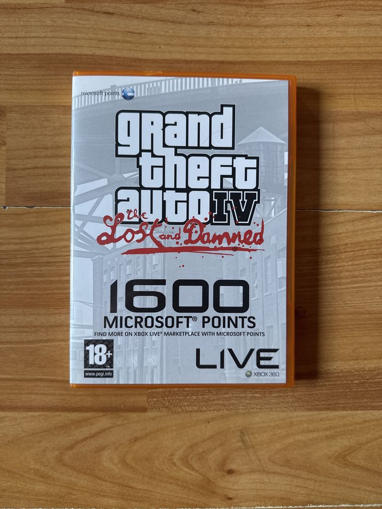 Grand Theft Auto IV 4 Lost and Damned xbox 360 bez gry