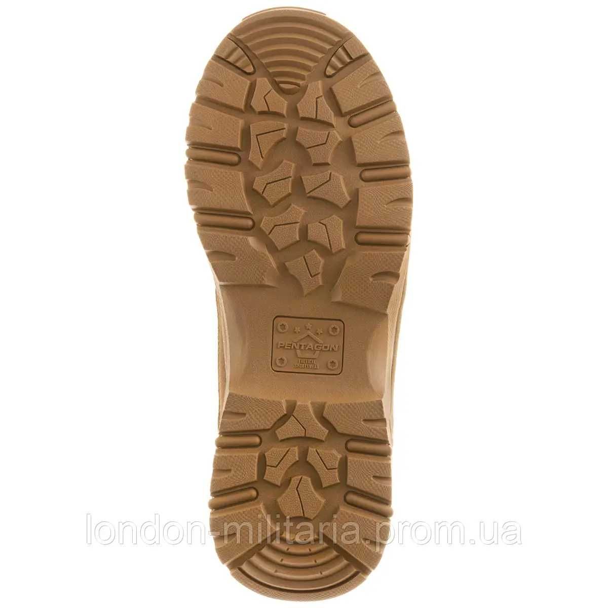 Кросівки тактичні Scorpion Suede V2 4" Coyote Pentagon, Греція
