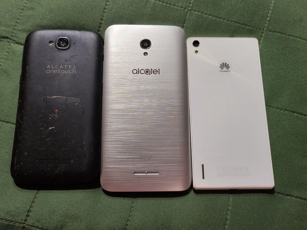 Huawei P7, Alcatel one touch.