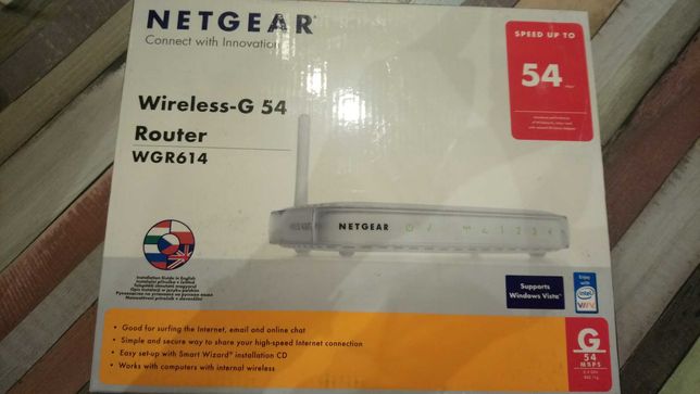 Netgear Wireless-G 54 Router WGR614 54Mbps
