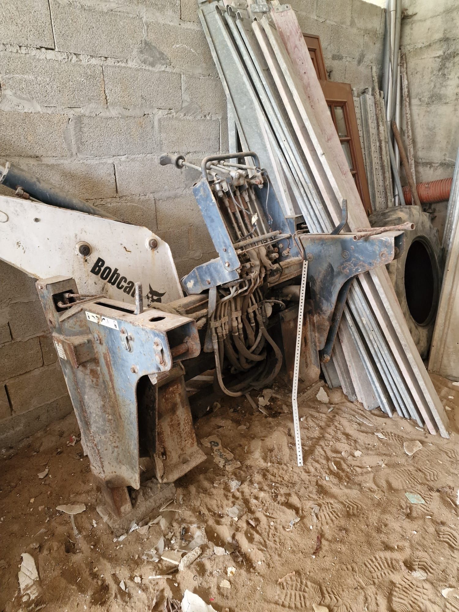 Retro de engate bobcat