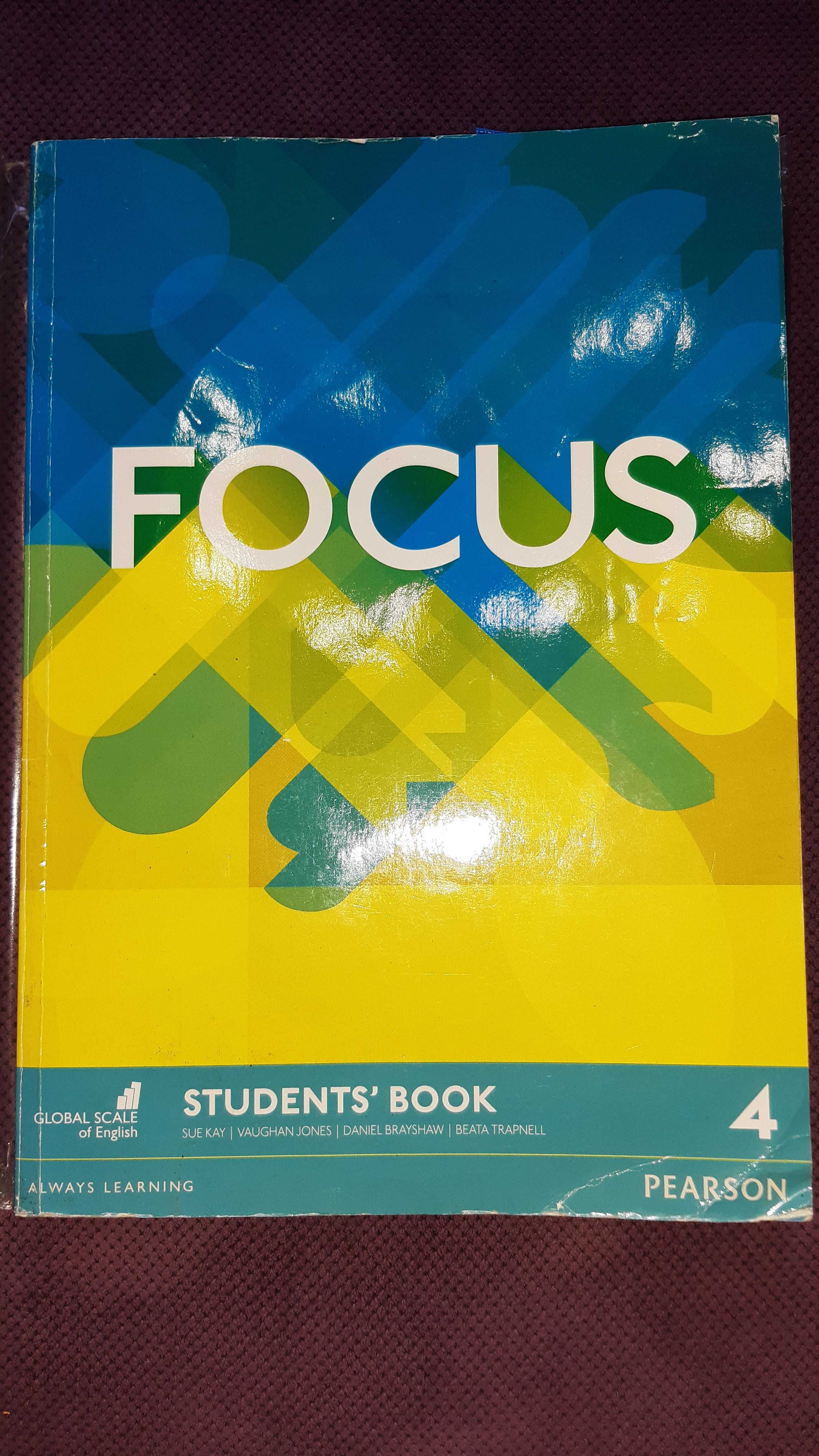 Focus 4 SB+WB+Focus on exams Pearson англійська підручник english