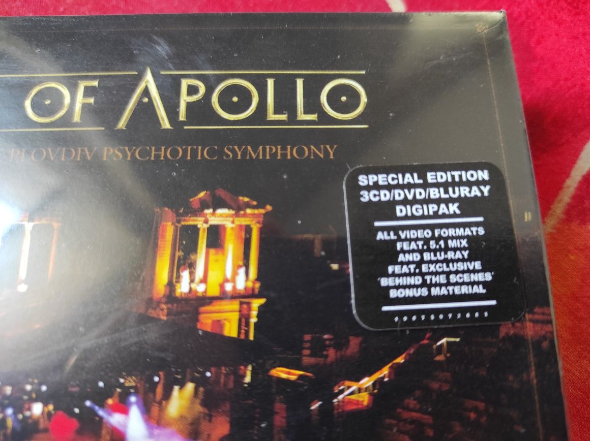 Sons of Apollo - Live With The Plovdiv Psychotic Symphony CD/DVD/Bray