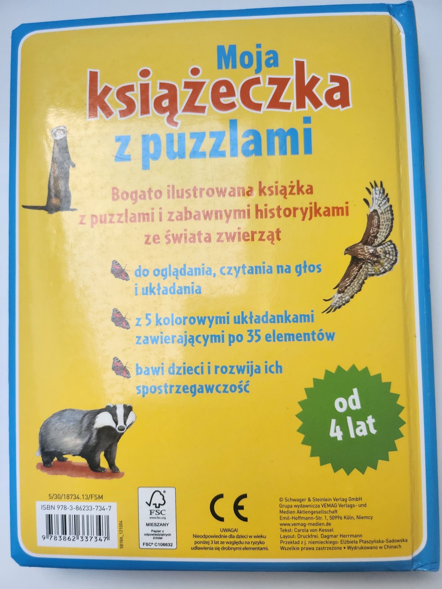 Książeczka z puzzlami