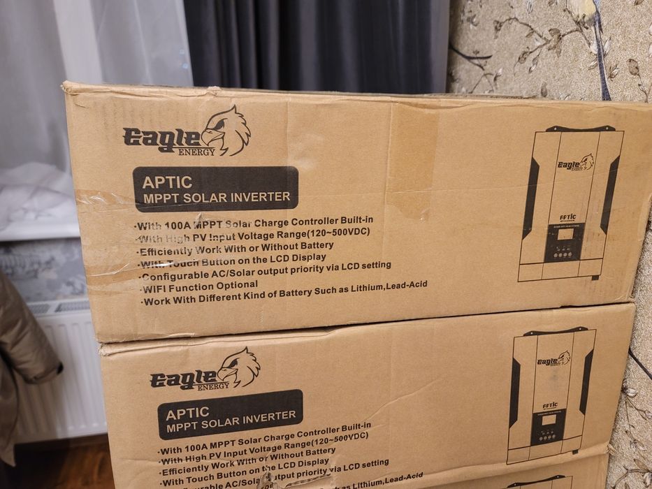 Инвертор гибридный 48 вольт 5.5 кВт