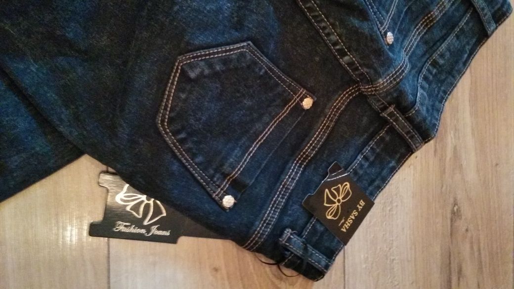 NOWE spodnie damskie jeansy rozmiar 36 S