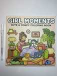 Livro de colorir Girl Moments e caneta branca NOVOS