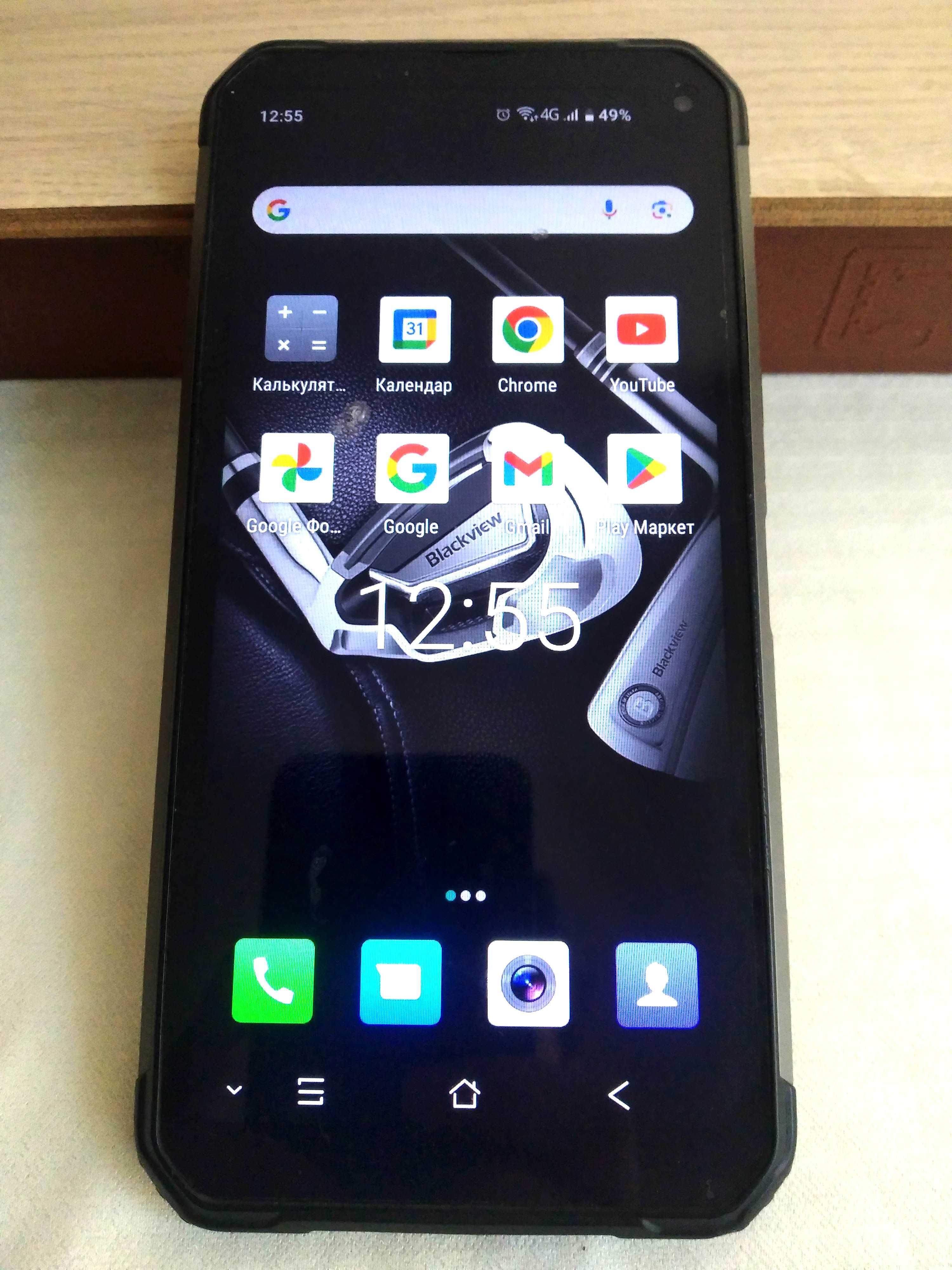 Blackview BV6100 Black Габаритний Супер