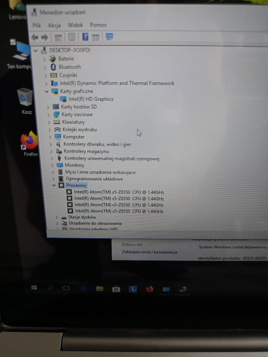 Tablet, notebook Lenovo Miix 320, Windows 10
