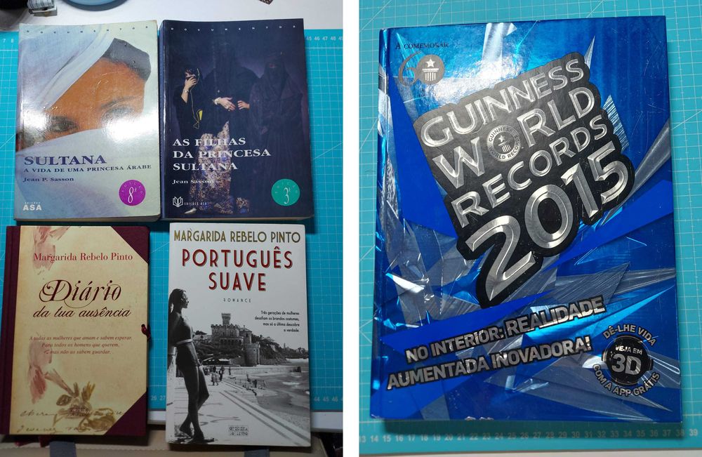 Conjunto de 65 livros