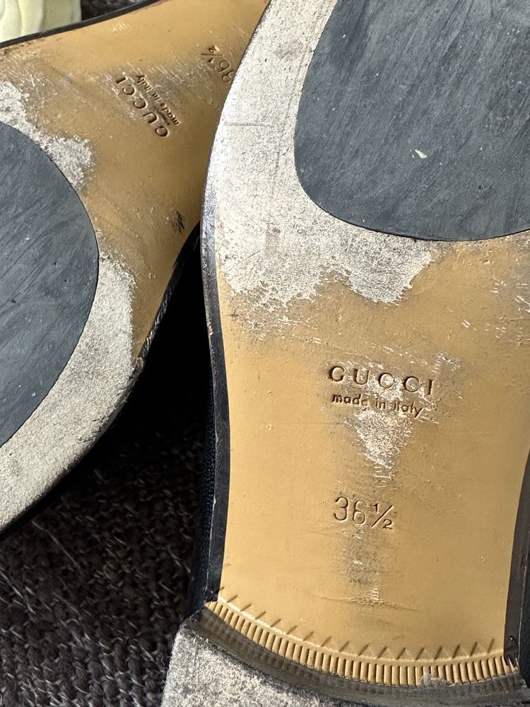 Gucci mokasyny skora roz 36,5
