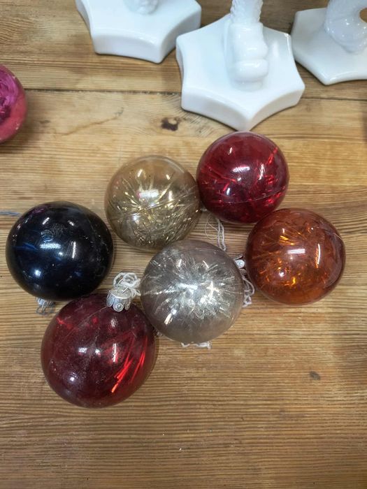 Bombki choinkowe Prl