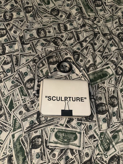 Сумка off white”sculpture”