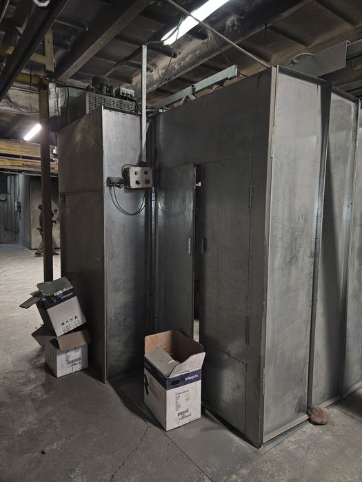 kabina lakiernicza do lakierowania proszkowego