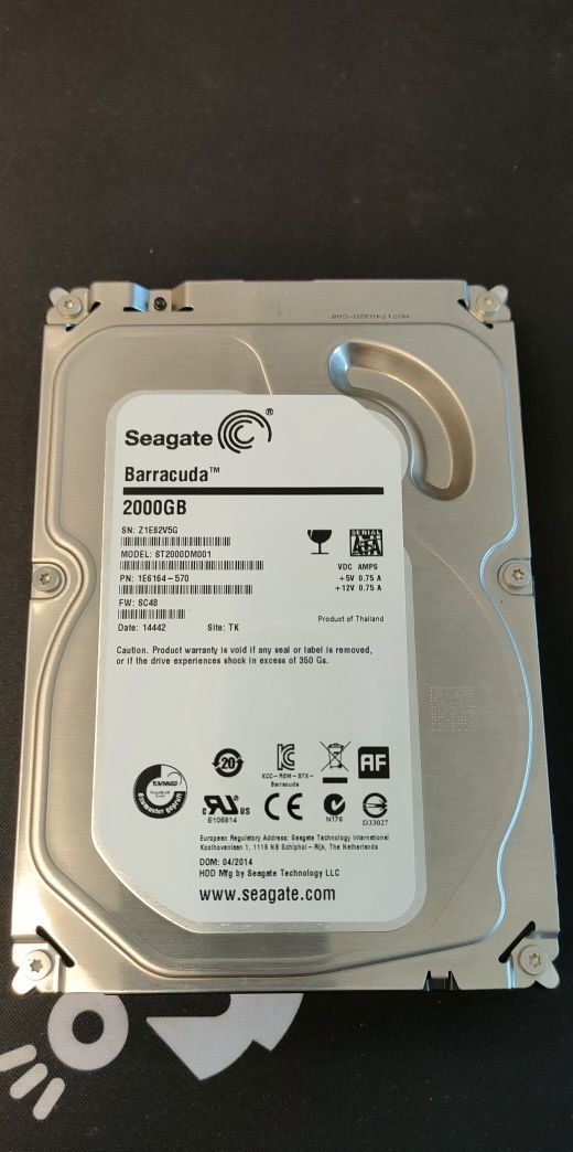 Disco Seagate Barracuda 2TB