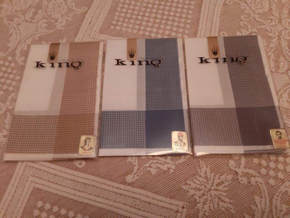 Lenços King para homem NOVOS