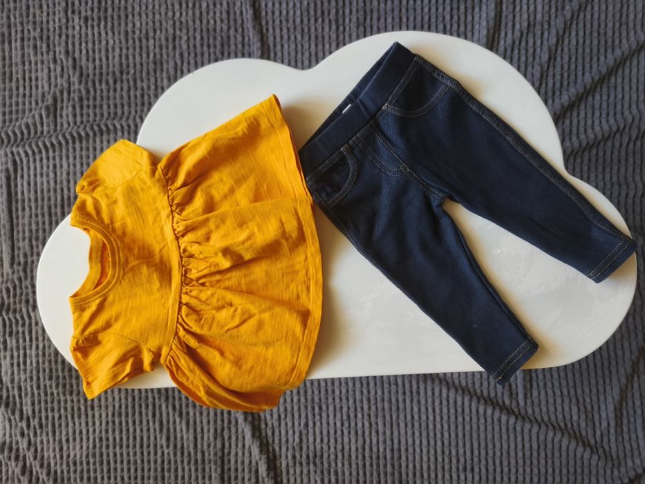 Лот одягу на девочку 6-12 набор вещей набір речей на дівчинку пакет