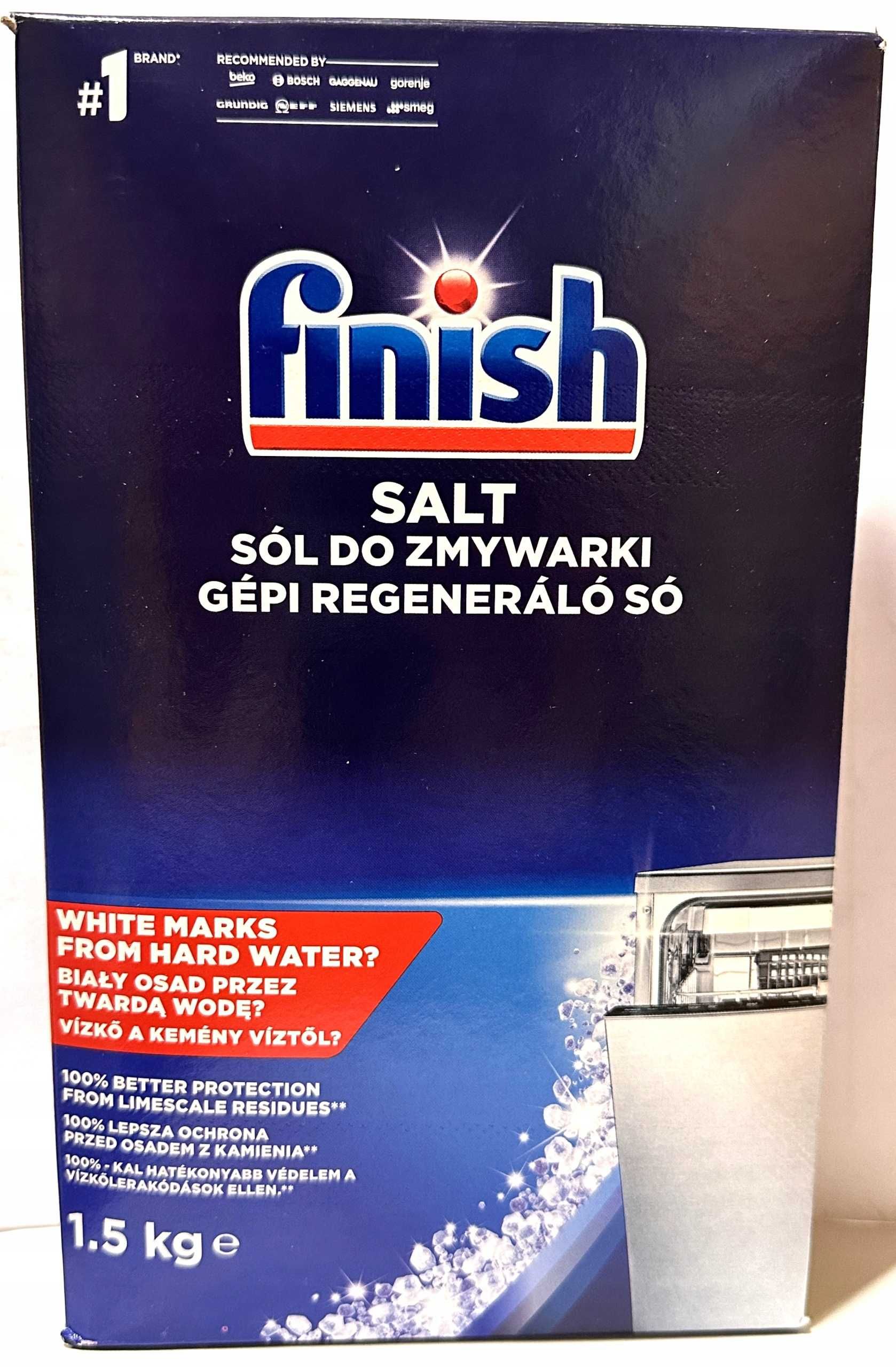 Sól ochronna do zmywarek 1,5 kg Finish