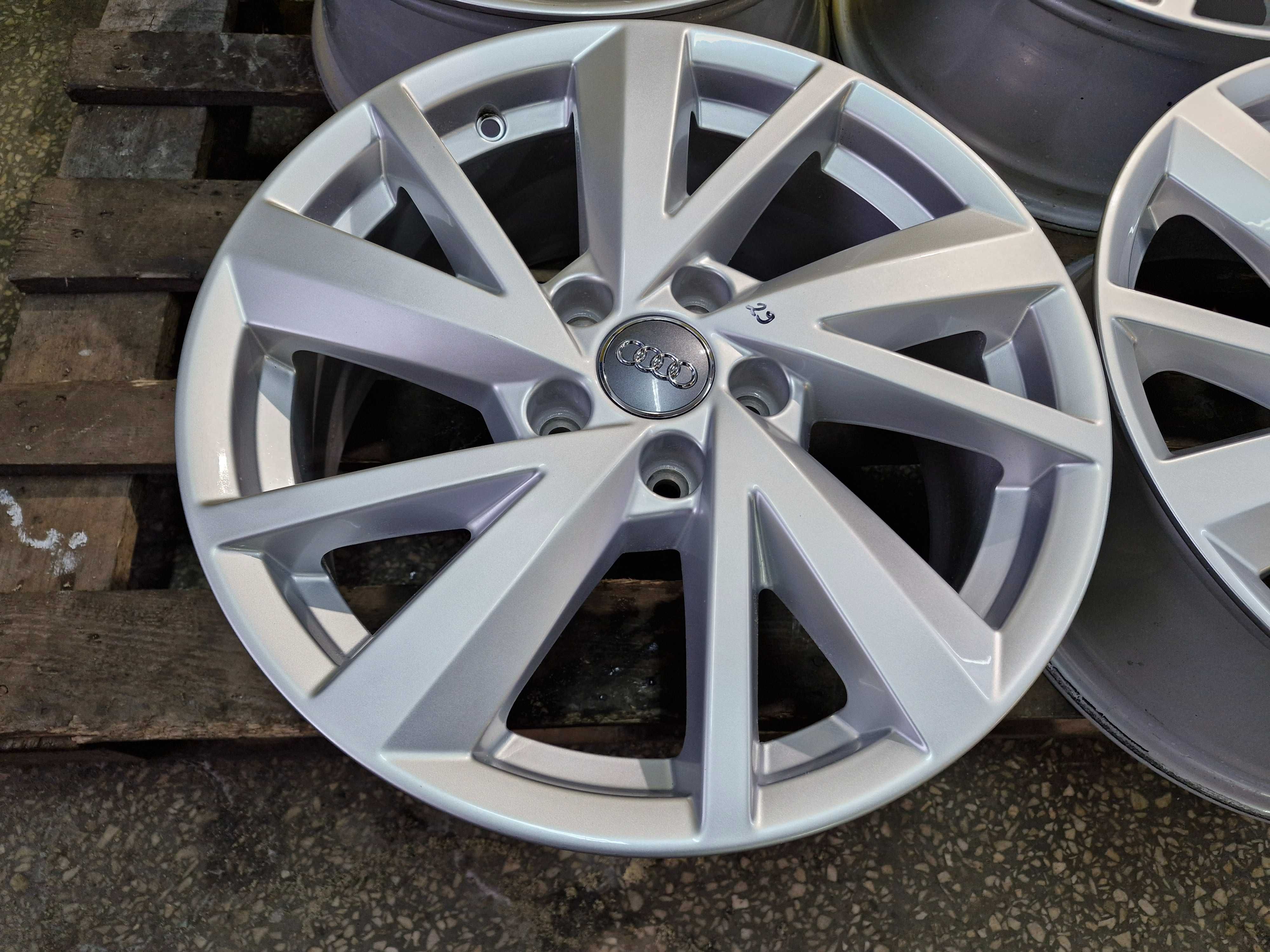 Alufelgi 5x112 17 Audi A3 A4 A6 Q2 SQ2 OE 7.0"x17" ET45 81A Jak Nowe