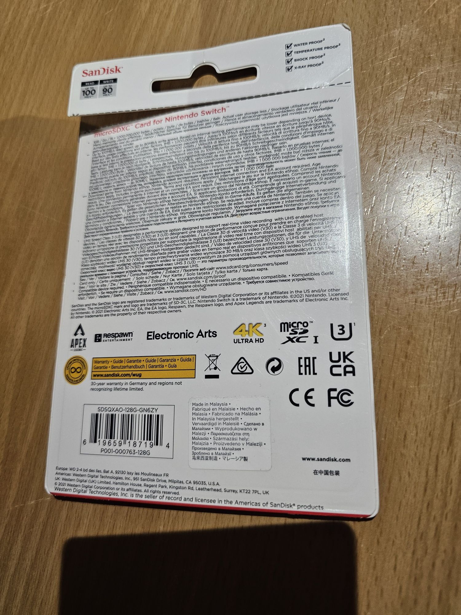 Karta pamięci 128 GB nintendo switch Apex