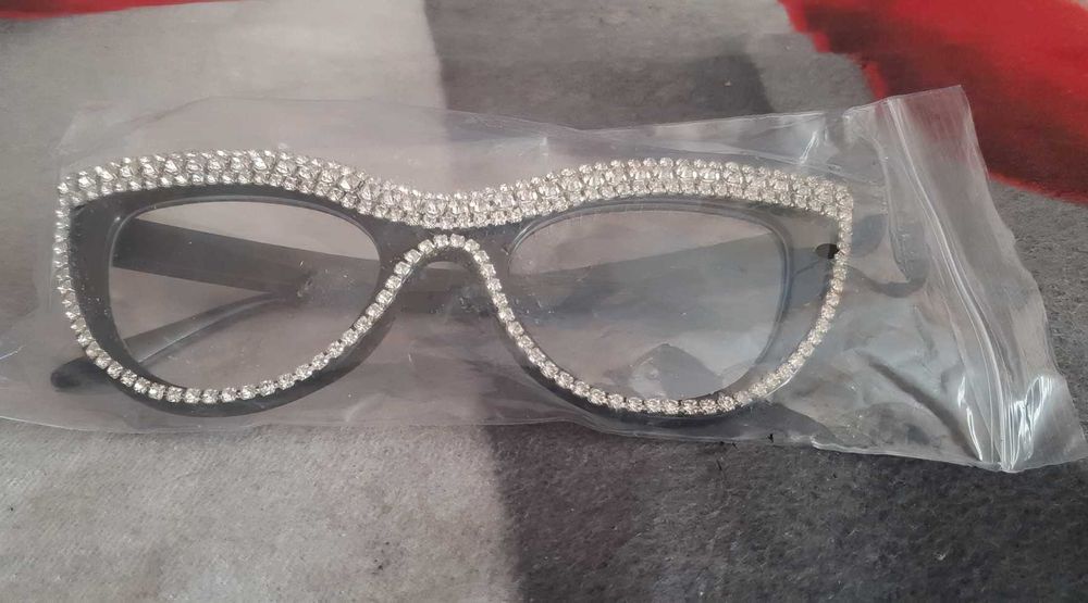 Okulary kocie kolor czarny