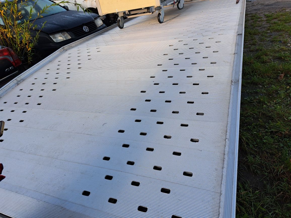 Deska aluminiowa podłogowa panel autolaweta