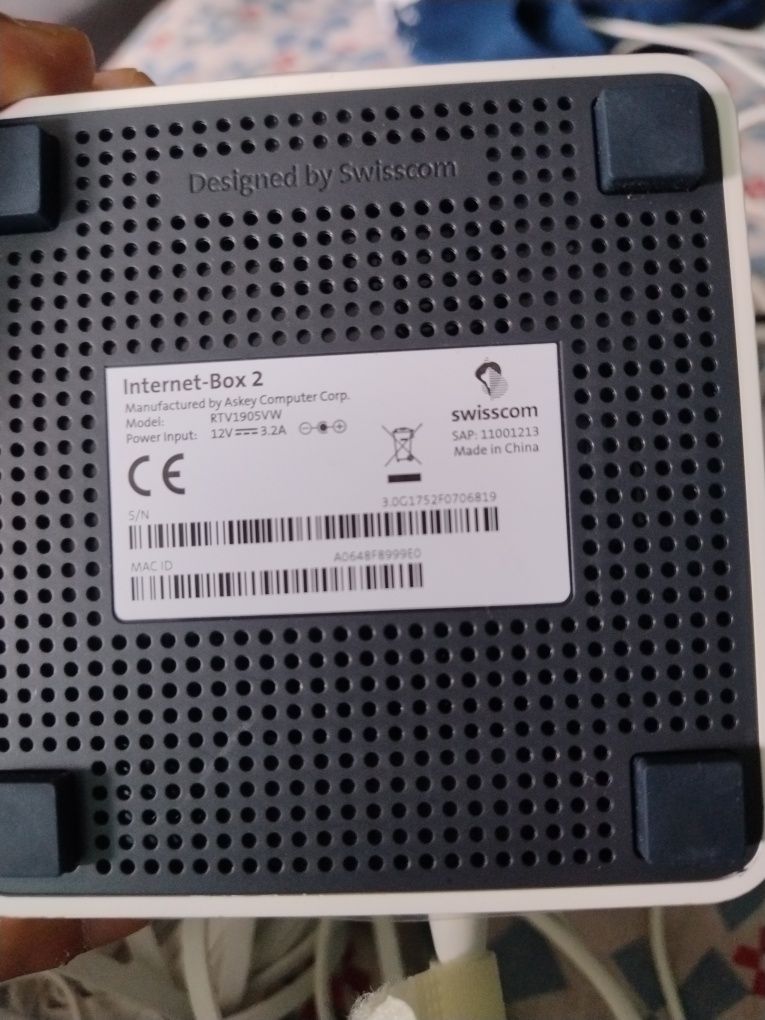 Internet Box 2 Swisscom+ TV Box