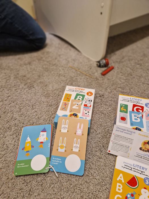 Nauka pisania literek i cyferek CzuCzu