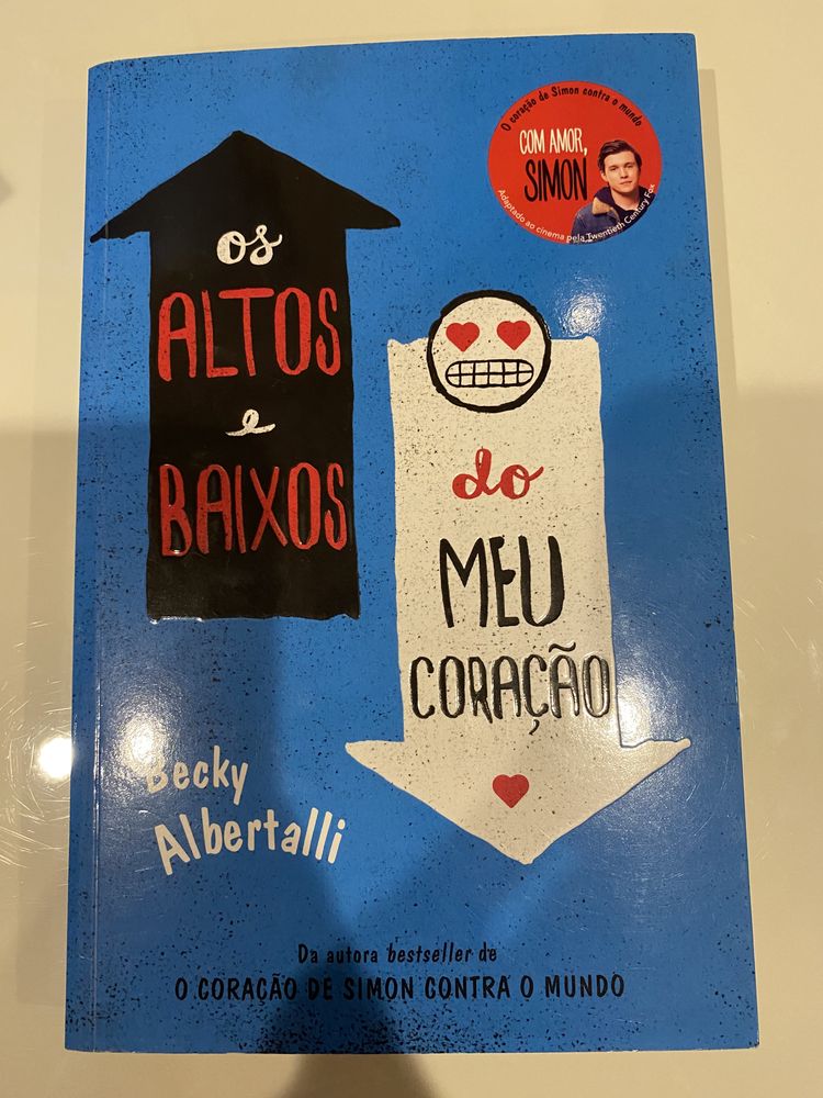 Vendo livro “Os altos e baixos do meu coração”