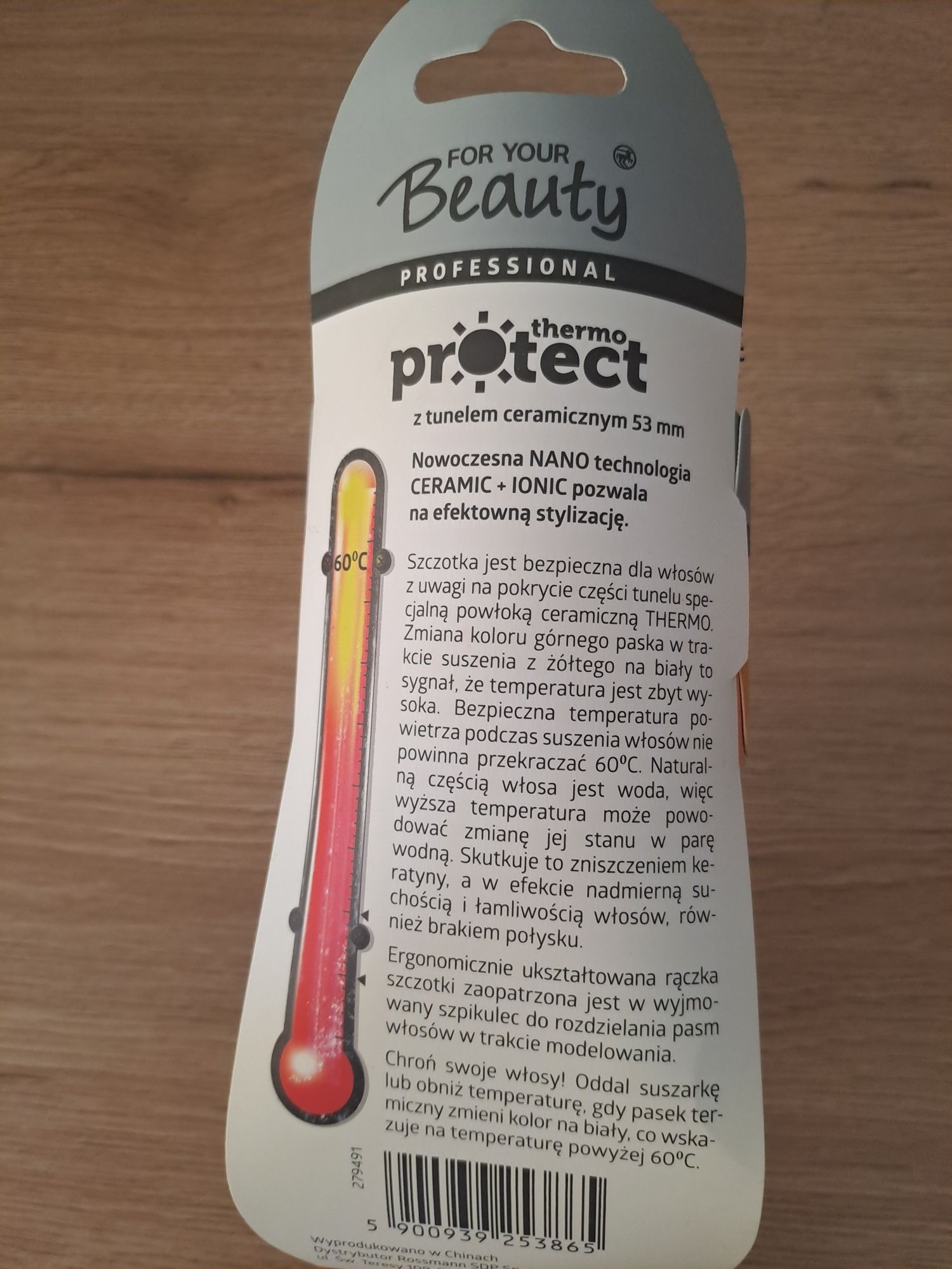 Szczotka do modelowania włosów thermo protect 53mm