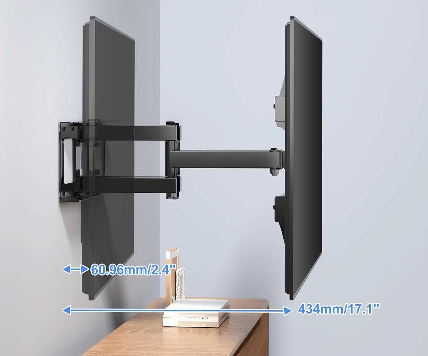Suptek MA01A Uchwyt ścienny do telewizora 32"-84" obrotowy max 60 kg