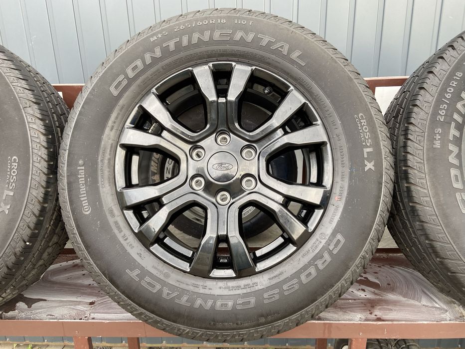 6/139,7/18 Ford Ranger оригінал титани 265/60/18 шини колеса