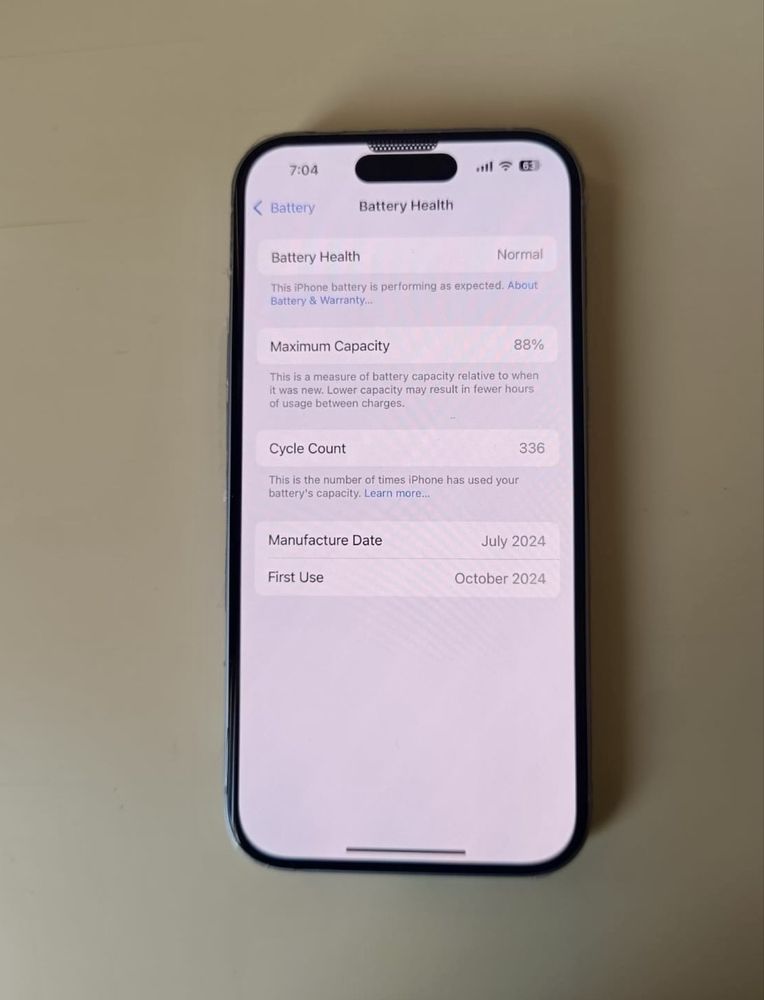 Iphone15 128 gb for sale in perfect condition