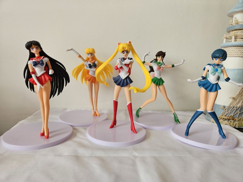 Sailor Moon - conjunto 5 sailors