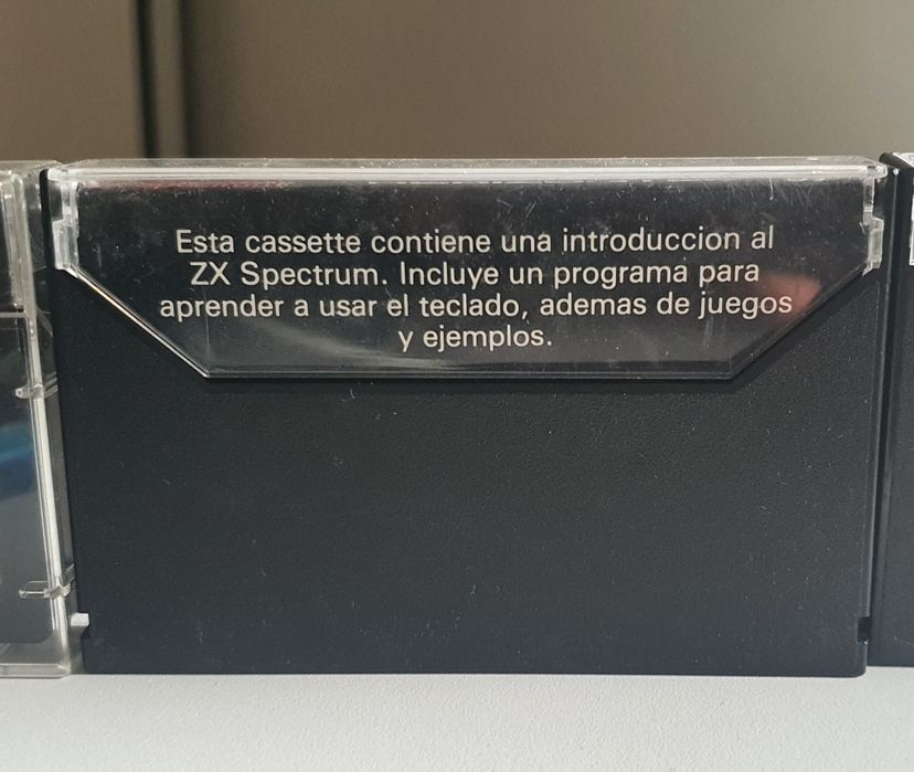 ZX Spectrum- 3 K7 de Apresentação - de 3 países, PT, UK e ES