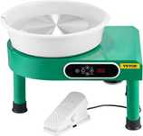 Ceramiczna maszyna do gliny z wyświetlaczem LCD 350 W GCJX-008 ZIELONA