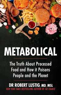 Livro Metabolical de Robert H. Lustig (Capa Mole, Como Novo)