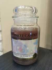 Świeca zapachowa Yankee Candle duża nowa Sweet nothings