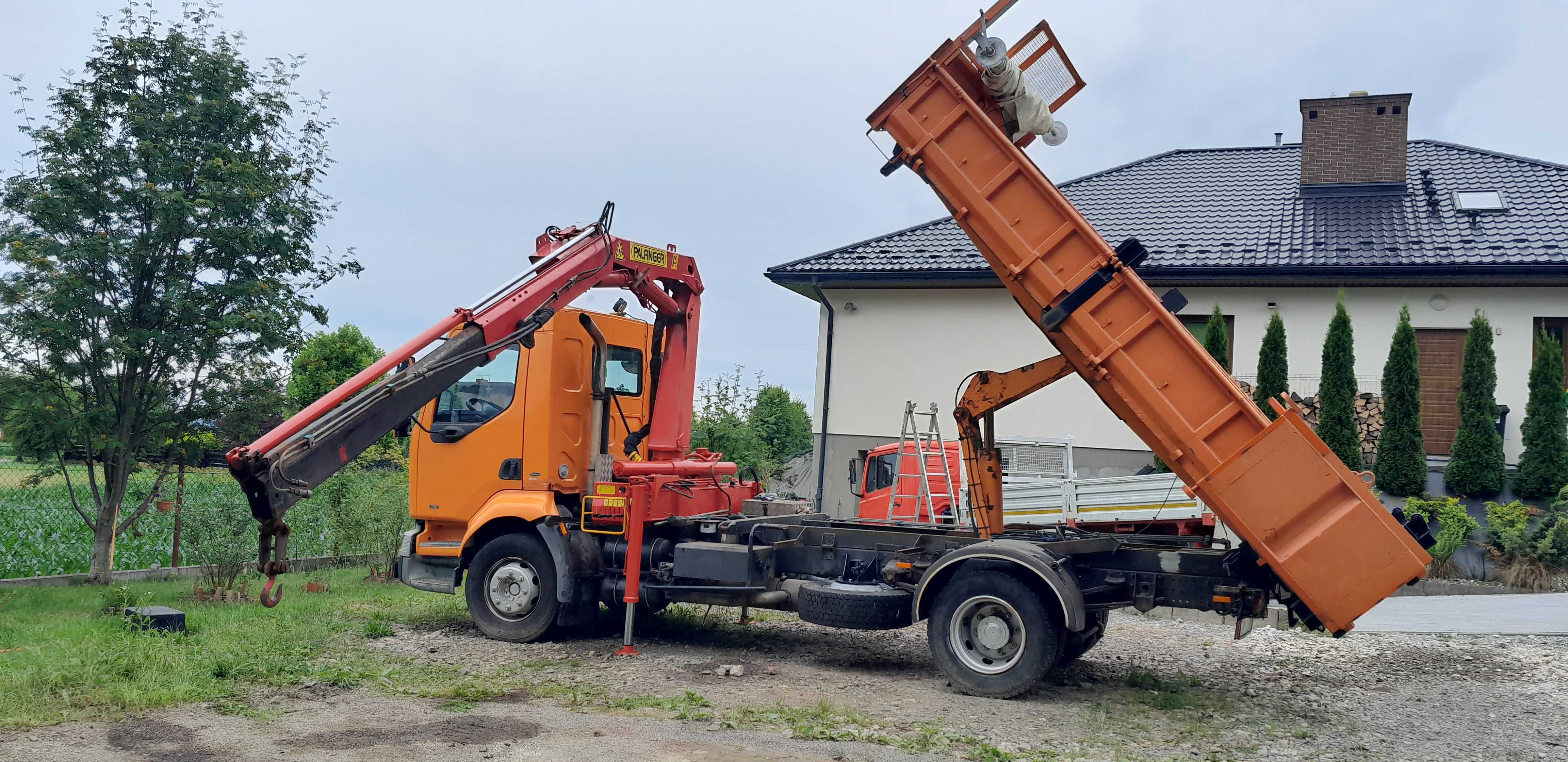 HDS usługi transport wywrotką ,kruszywa