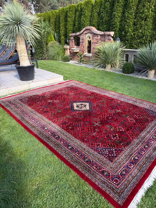 Kaszmirowy Ręcznie Tkany Dywan Perski Indo Bidjar 350x250 gal. 19 tyś