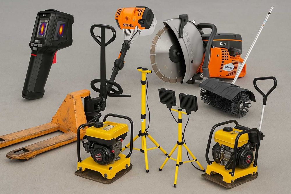 Naprawa sprzętów budowlanych spalinowych elektrycznych