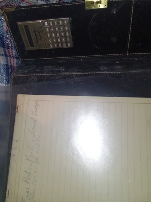 Pasta da Parker antiga